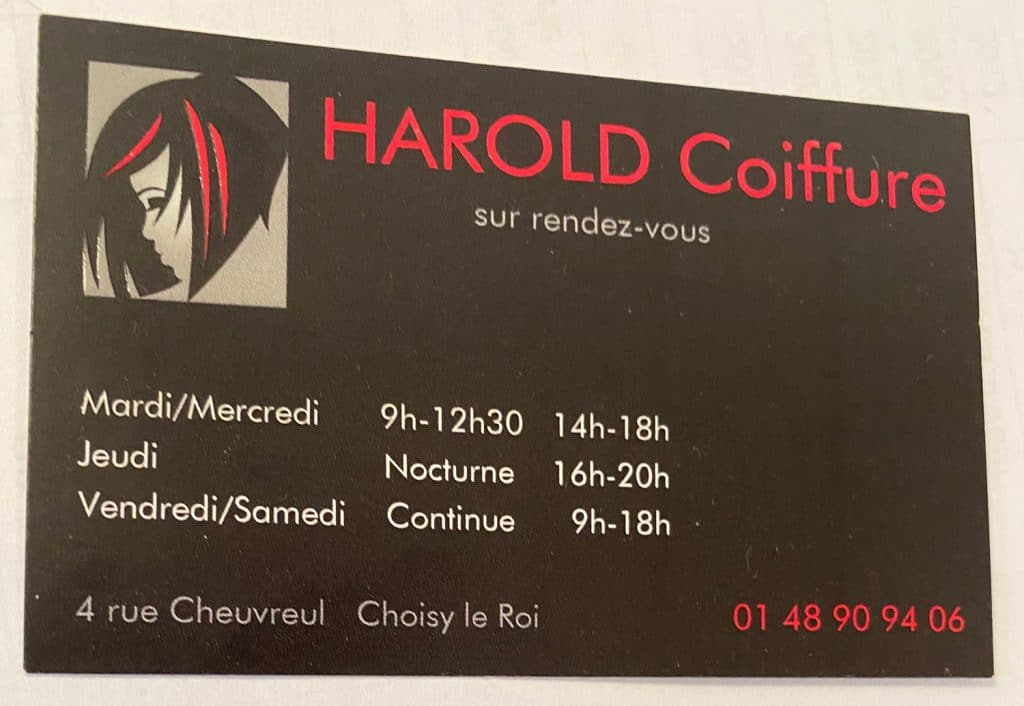 harold-coiffure - TC Choisy - Tennis Club de Choisy-le-Roi